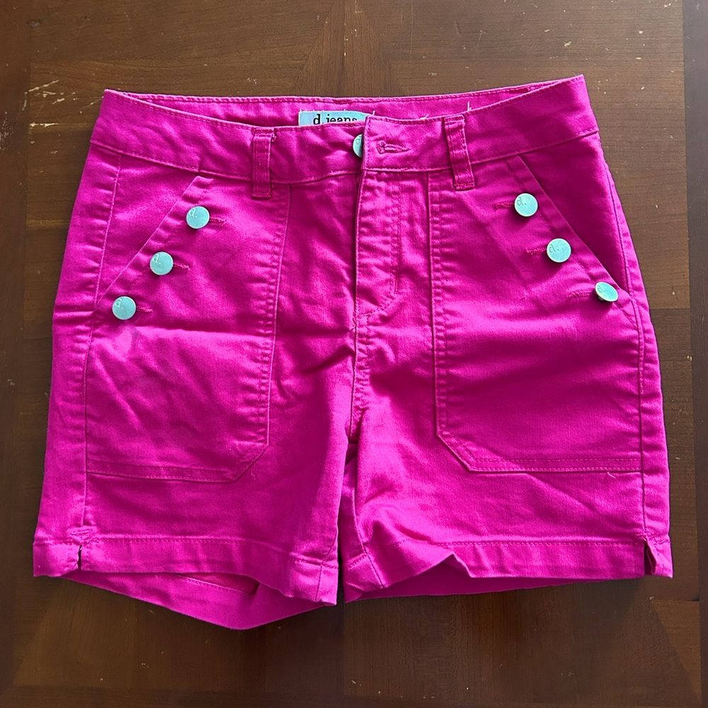 D. Jeans Fuchsia High Rise Women’s Shorts